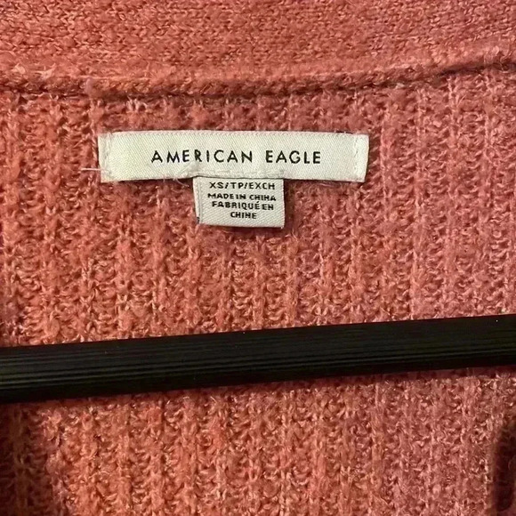 American Eagle Cotton Button Up Long Sleeve Women’s XS Sweater Cardigan - Picture 3 of 10